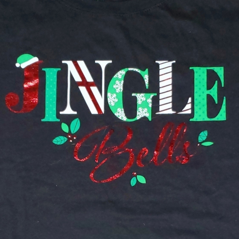 Holiday Time Women's Capped Sleeve T-shirt - Picture 2 of 4